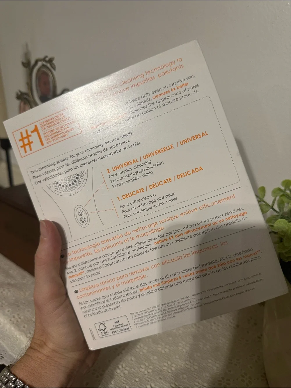 Clarisonic Mia 2 Facial Cleansing Brush - new